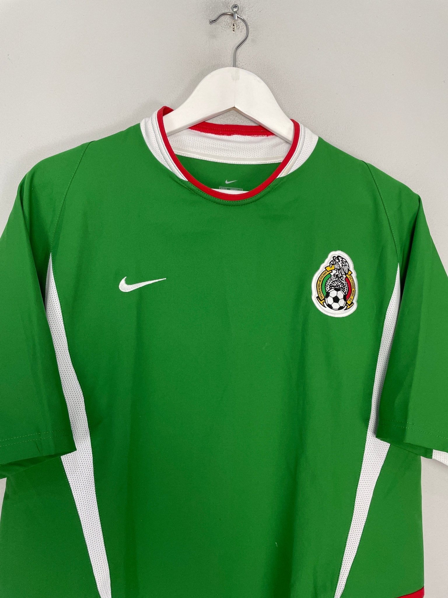 Shop 2003/04 MEXICO HOME SHIRT (S) NIKE, classic football shirts, vintage football shirts & retro soccer jerseys at Cult Kits