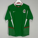 Shop 2003/04 MEXICO HOME SHIRT (S) NIKE, classic football shirts, vintage football shirts & retro soccer jerseys at Cult Kits