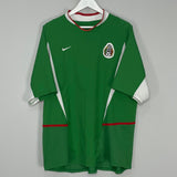 Shop 2003/04 MEXICO HOME SHIRT (XL) NIKE, classic football shirts, vintage football shirts & retro soccer jerseys at Cult Kits