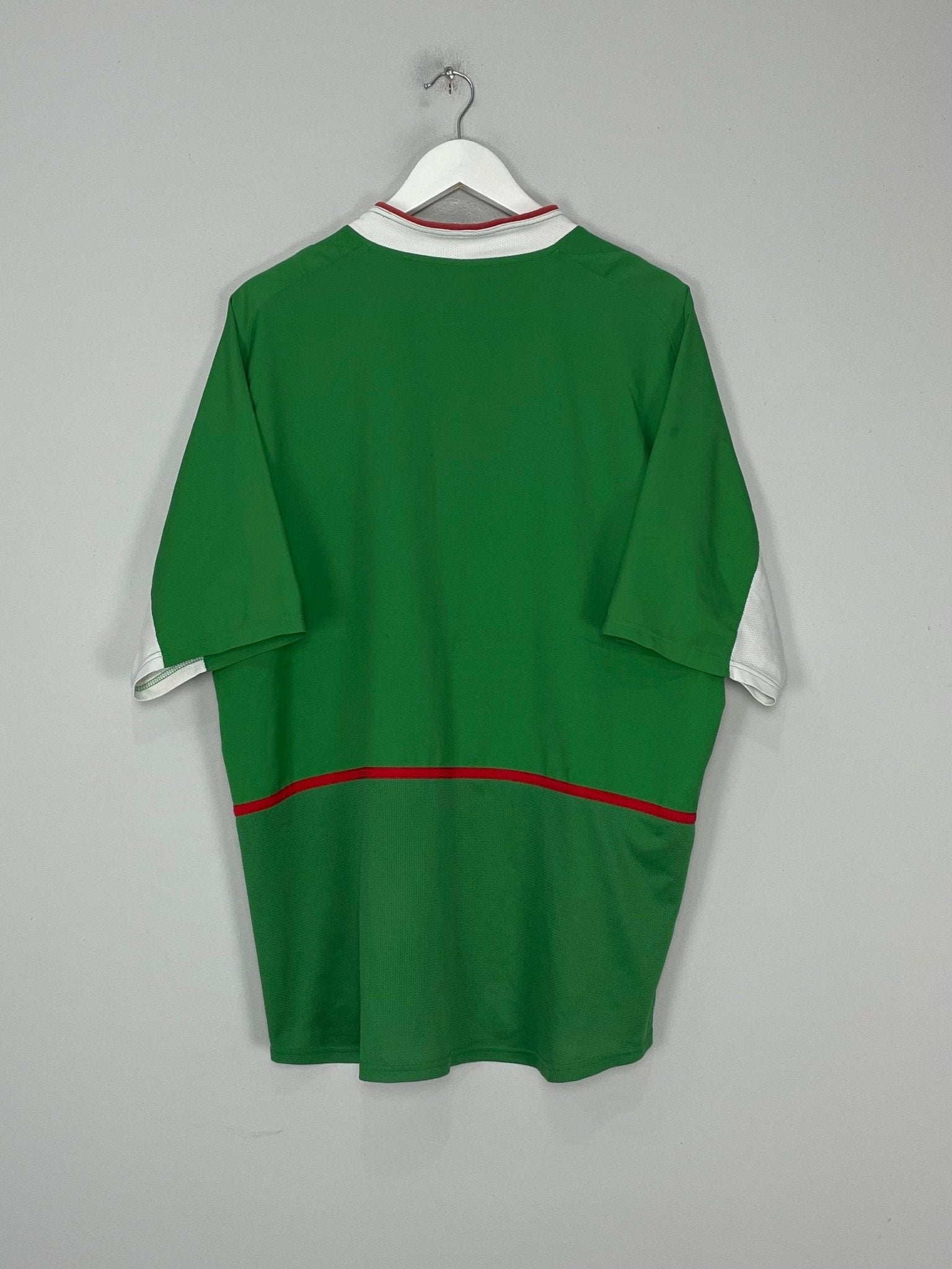 Shop 2003/04 MEXICO HOME SHIRT (XL) NIKE, classic football shirts, vintage football shirts & retro soccer jerseys at Cult Kits