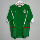 Shop 2003/04 MEXICO HOME SHIRT (XL) NIKE, classic football shirts, vintage football shirts & retro soccer jerseys at Cult Kits
