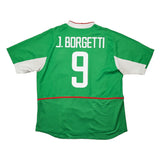 Buy 2003/04 Mexico J.Borgetti 9 Home Shirt (XL) Nike ~ Free worldwide shipping ~ Authentic Vintage Football Shirts from Cult Kits