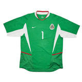 Buy 2003/04 Mexico J.Campos 1 Home Shirt (M) Nike ~ Free worldwide shipping ~ Authentic Vintage Football Shirts from Cult Kits