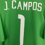 Shop 2003/04 MEXICO J.CAMPOS #1 HOME SHIRT (XL) NIKE, classic football shirts, vintage football shirts & retro soccer jerseys at Cult Kits