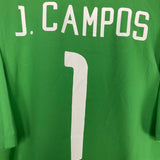 Shop 2003/04 MEXICO J.CAMPOS #1 HOME SHIRT (XL) NIKE, classic football shirts, vintage football shirts & retro soccer jerseys at Cult Kits