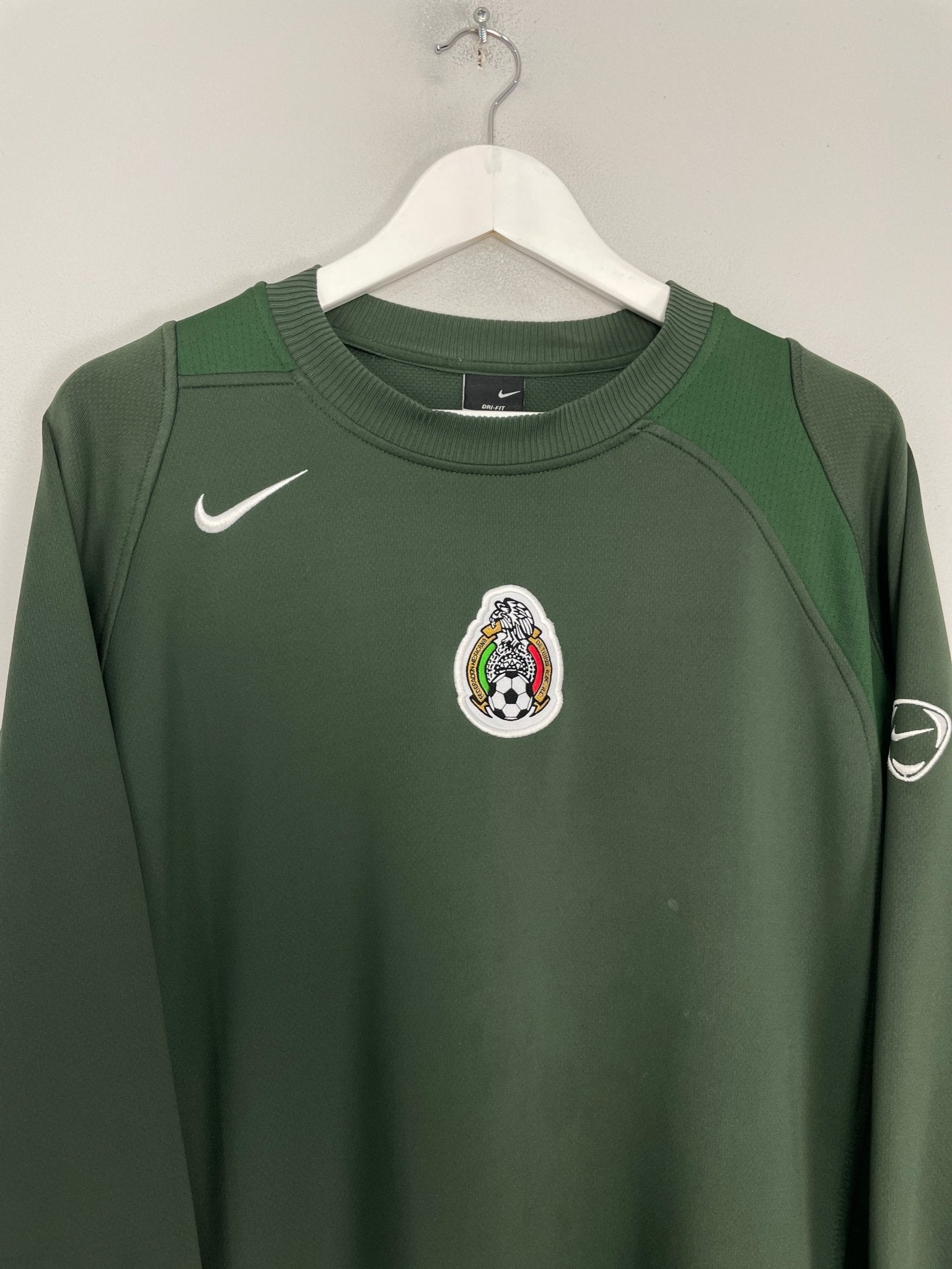 Shop 2003/04 MEXICO JUMPER (L) NIKE, classic football shirts, vintage football shirts & retro soccer jerseys at Cult Kits