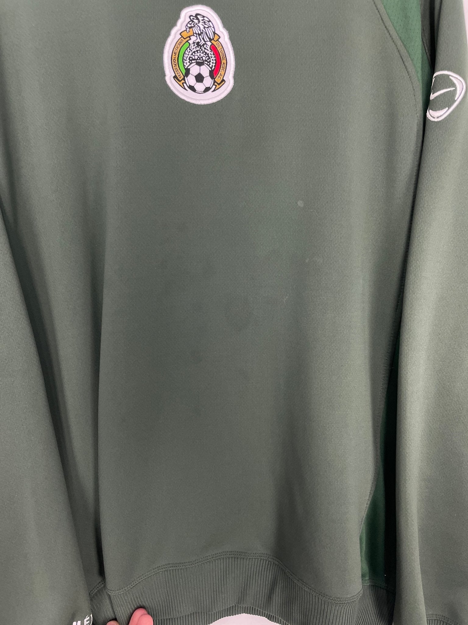 Shop 2003/04 MEXICO JUMPER (L) NIKE, classic football shirts, vintage football shirts & retro soccer jerseys at Cult Kits
