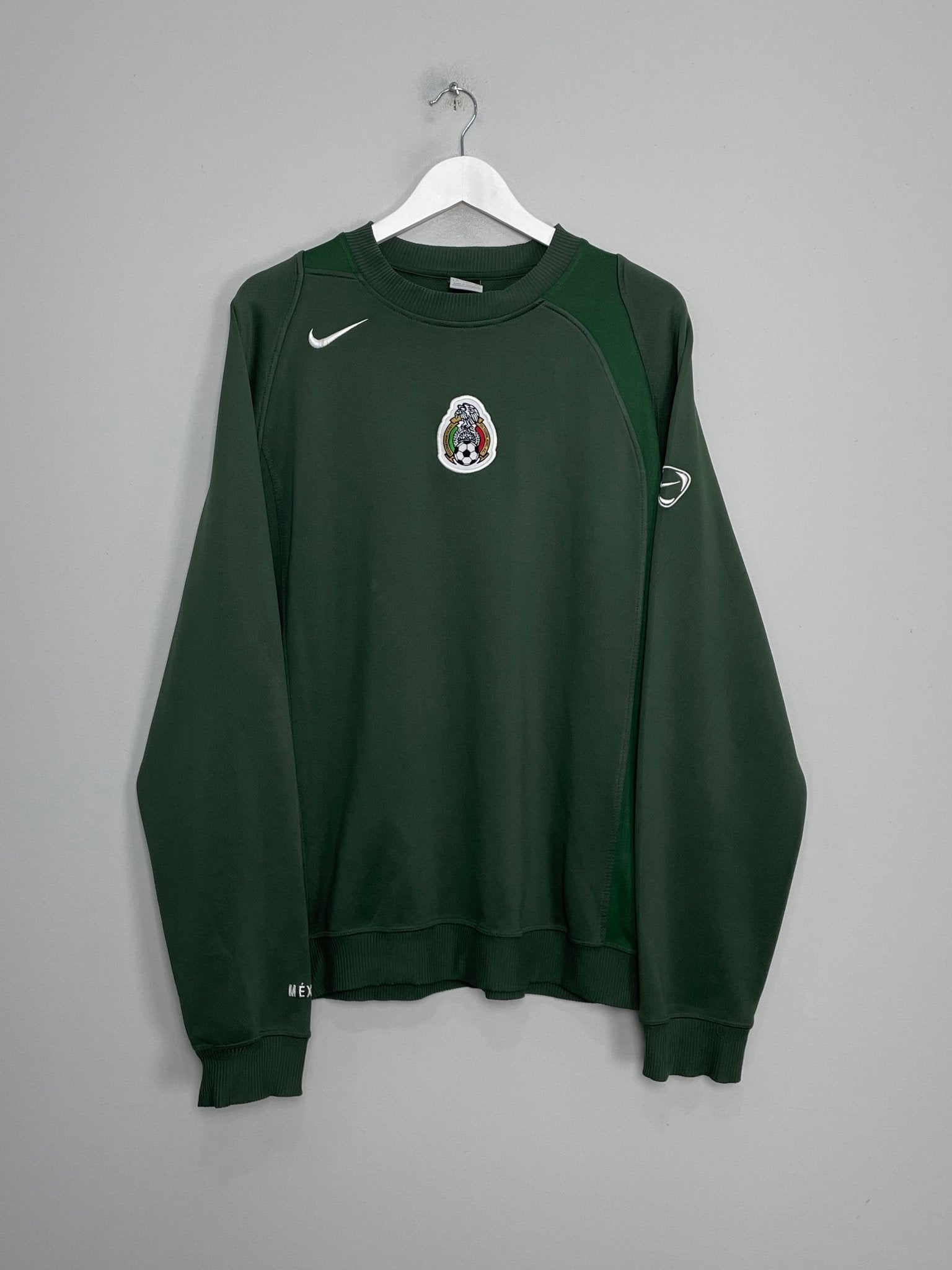 Shop 2003/04 MEXICO JUMPER (XL) NIKE, classic football shirts, vintage football shirts & retro soccer jerseys at Cult Kits