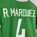 Shop 2003/04 MEXICO MARQUEZ #4 HOME SHIRT (M) NIKE, classic football shirts, vintage football shirts & retro soccer jerseys at Cult Kits