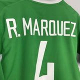 Shop 2003/04 MEXICO MARQUEZ #4 HOME SHIRT (M) NIKE, classic football shirts, vintage football shirts & retro soccer jerseys at Cult Kits
