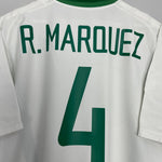 Shop 2003/04 MEXICO R.MARQUEZ #4 AWAY SHIRT (L) NIKE, classic football shirts, vintage football shirts & retro soccer jerseys at Cult Kits