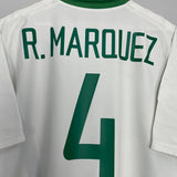 Shop 2003/04 MEXICO R.MARQUEZ #4 AWAY SHIRT (L) NIKE, classic football shirts, vintage football shirts & retro soccer jerseys at Cult Kits