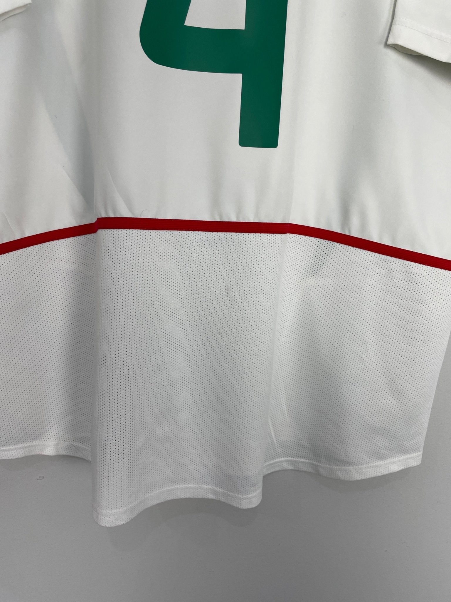 Shop 2003/04 MEXICO R.MARQUEZ #4 AWAY SHIRT (L) NIKE, classic football shirts, vintage football shirts & retro soccer jerseys at Cult Kits