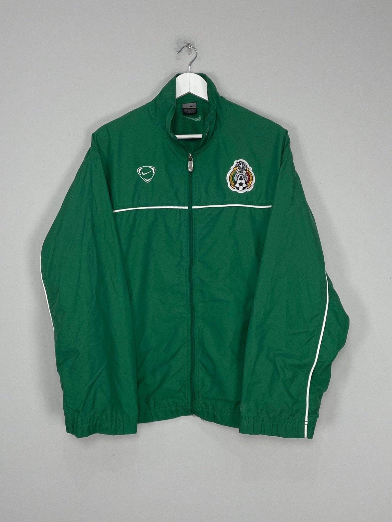 Shop 2003/04 MEXICO TRACK JACKET (L) NIKE, classic football shirts, vintage football shirts & retro soccer jerseys at Cult Kits