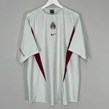 Shop 2003/04 MEXICO TRAINING SHIRT (XL) NIKE, classic football shirts, vintage football shirts & retro soccer jerseys at Cult Kits