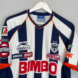 Shop 2003/04 MONTERREY HOME SHIRT (M) ATLETICA, classic football shirts, vintage football shirts & retro soccer jerseys at Cult Kits
