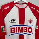 Shop 2003/04 NECAXA *SQUAD SIGNED* HOME SHIRT (L) ATLETICA, classic football shirts, vintage football shirts & retro soccer jerseys at Cult Kits