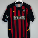 2003/04 NY/NJ METROSTARS HOME SHIRT (M) NIKE - Cult Kits - Medium - Buy Vintage Football Shirts, Authentic Retro Football Shirts For Sale, Classic Football Shirts & Soccer Jersey