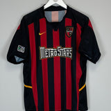 2003/04 NY/NJ METROSTARS HOME SHIRT (M) NIKE - Cult Kits - Medium - Buy Vintage Football Shirts, Authentic Retro Football Shirts For Sale, Classic Football Shirts & Soccer Jersey