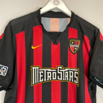 2003/04 NY/NJ METROSTARS HOME SHIRT (M) NIKE - Cult Kits - Medium - Buy Vintage Football Shirts, Authentic Retro Football Shirts For Sale, Classic Football Shirts & Soccer Jersey