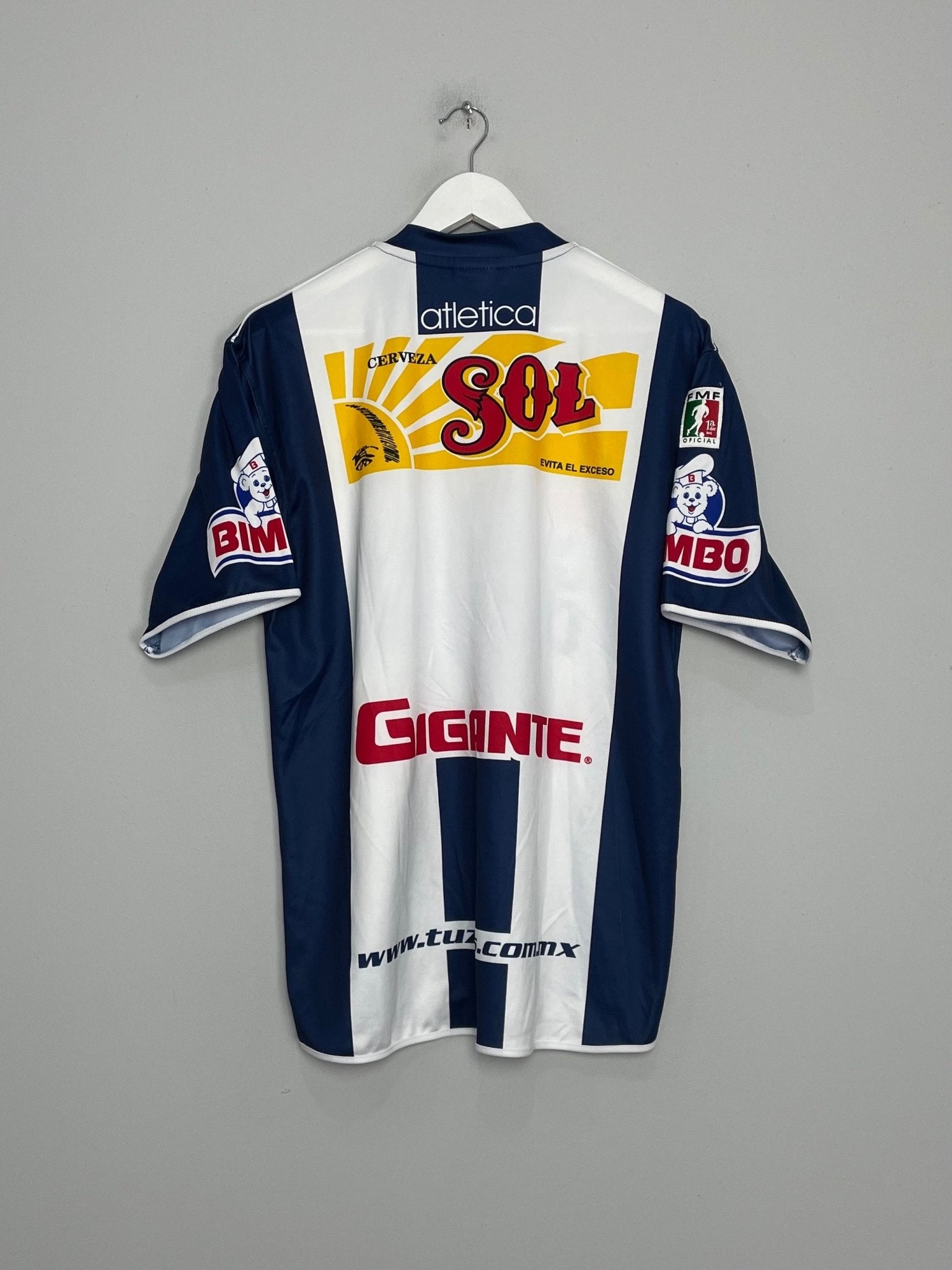 Shop 2003/04 PACHUCA HOME SHIRT (M) ATLETICA, classic football shirts, vintage football shirts & retro soccer jerseys at Cult Kits