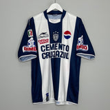 Shop 2003/04 PACHUCA HOME SHIRT (M) ATLETICA, classic football shirts, vintage football shirts & retro soccer jerseys at Cult Kits
