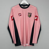 Shop 2003/04 PALERMO L/S HOME SHIRT (M) LOTTO, classic football shirts, vintage football shirts & retro soccer jerseys at Cult Kits