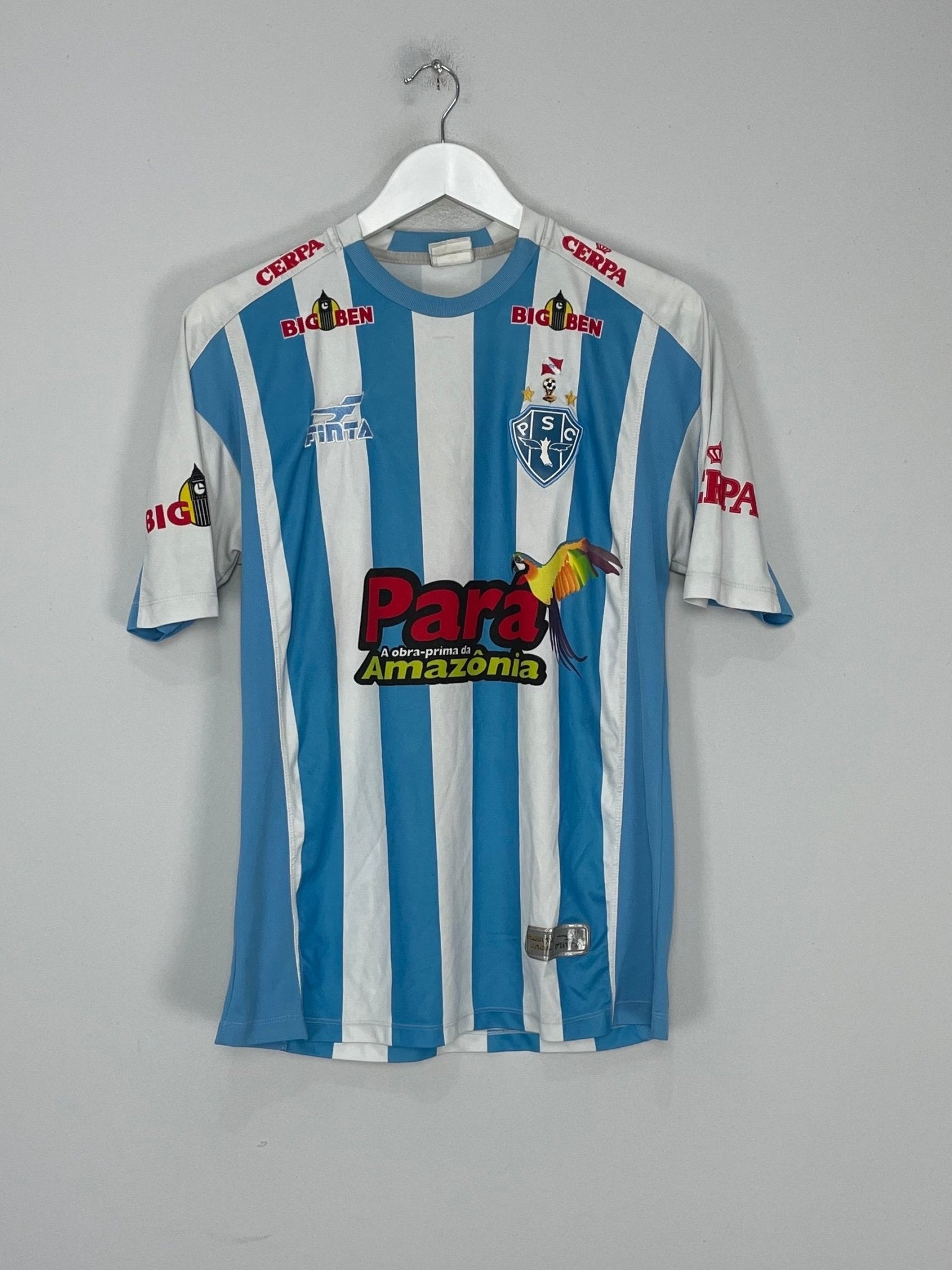 Shop 2003/04 PAYSANDU #10 HOME SHIRT (M) FINTA, classic football shirts, vintage football shirts & retro soccer jerseys at Cult Kits
