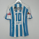 Shop 2003/04 PAYSANDU #10 HOME SHIRT (M) FINTA, classic football shirts, vintage football shirts & retro soccer jerseys at Cult Kits