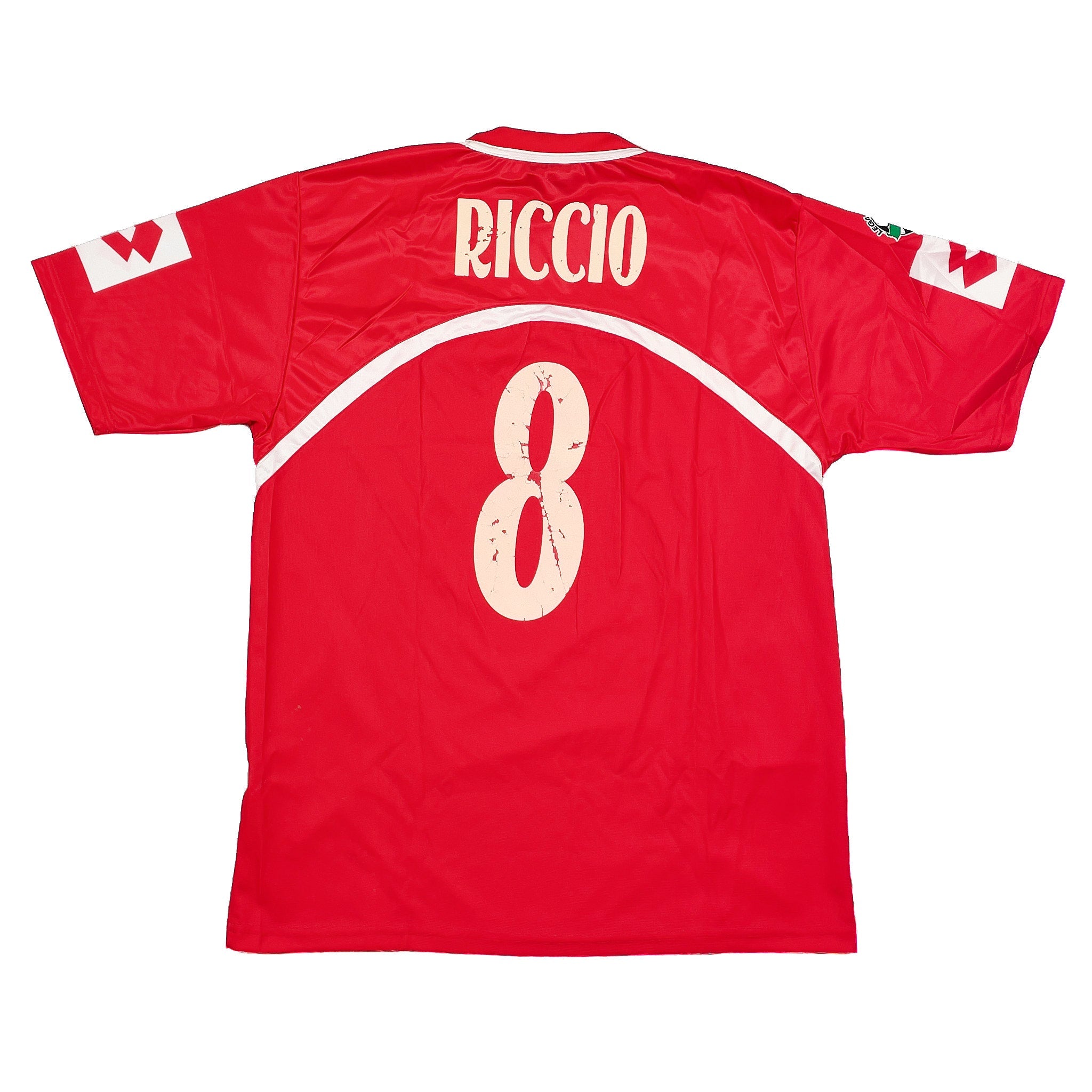 2003-04-piacenza-riccio-8-match-issue-bnwt-home-shirt-l-lotto456
