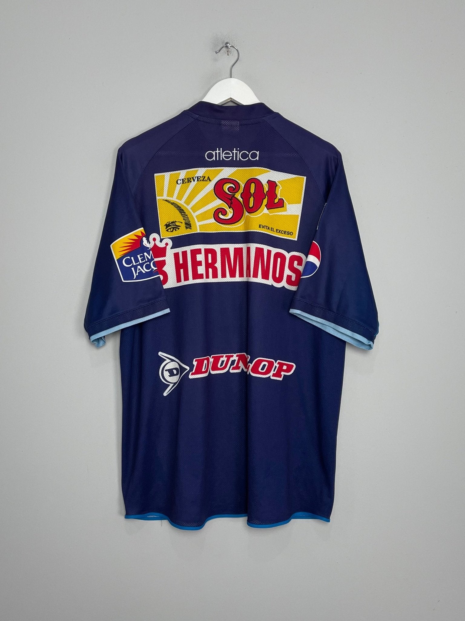 Shop 2003/04 PUEBLA AWAY SHIRT (XXL) ATLETICA, classic football shirts, vintage football shirts & retro soccer jerseys at Cult Kits