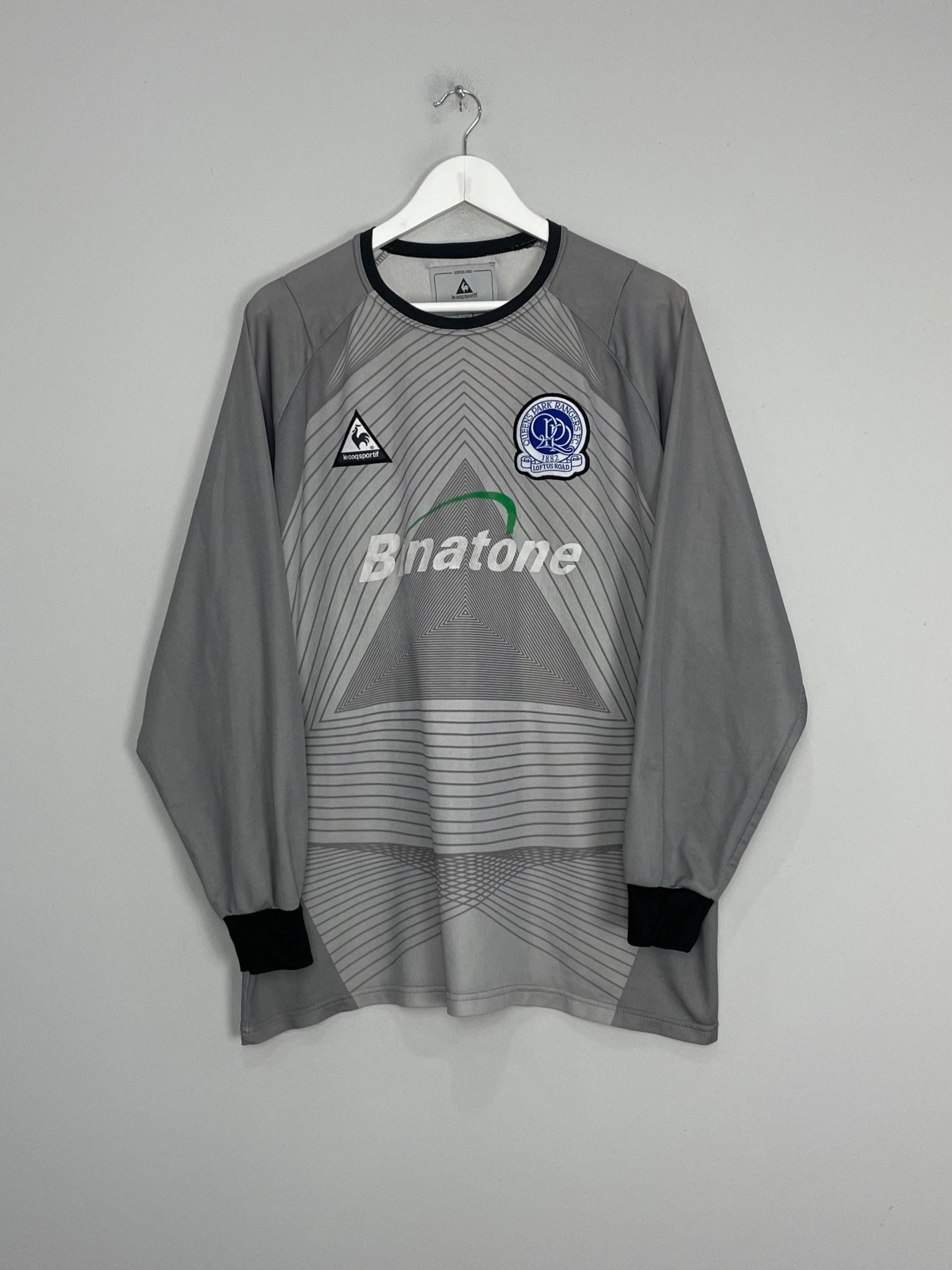 Shop 2003/04 QPR GK SHIRT (XXL) LE COQ, classic football shirts, vintage football shirts & retro soccer jerseys at Cult Kits
