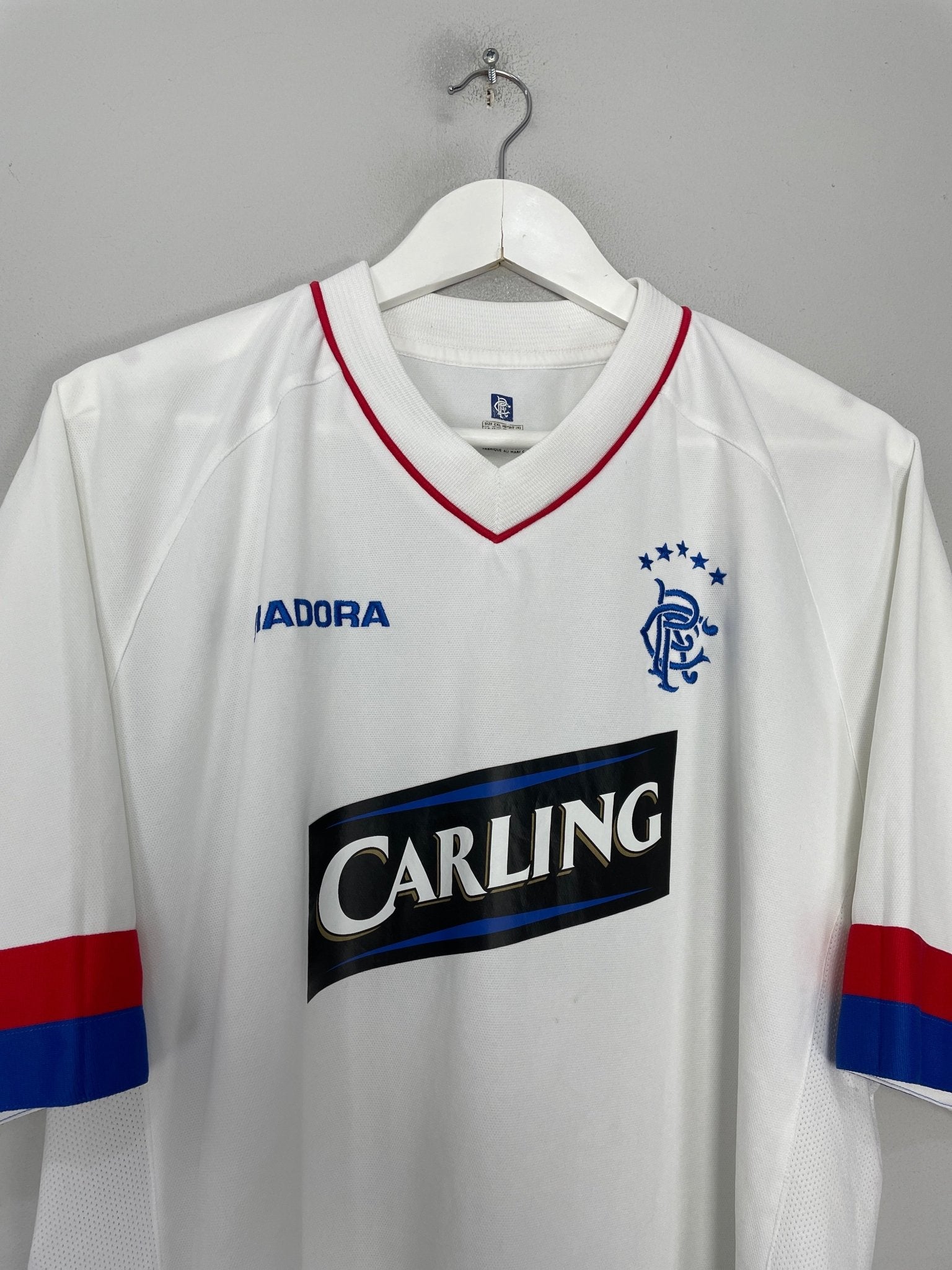 Shop 2003/04 RANGERS THIRD SHIRT (XXL) DIADORA, classic football shirts, vintage football shirts & retro soccer jerseys at Cult Kits