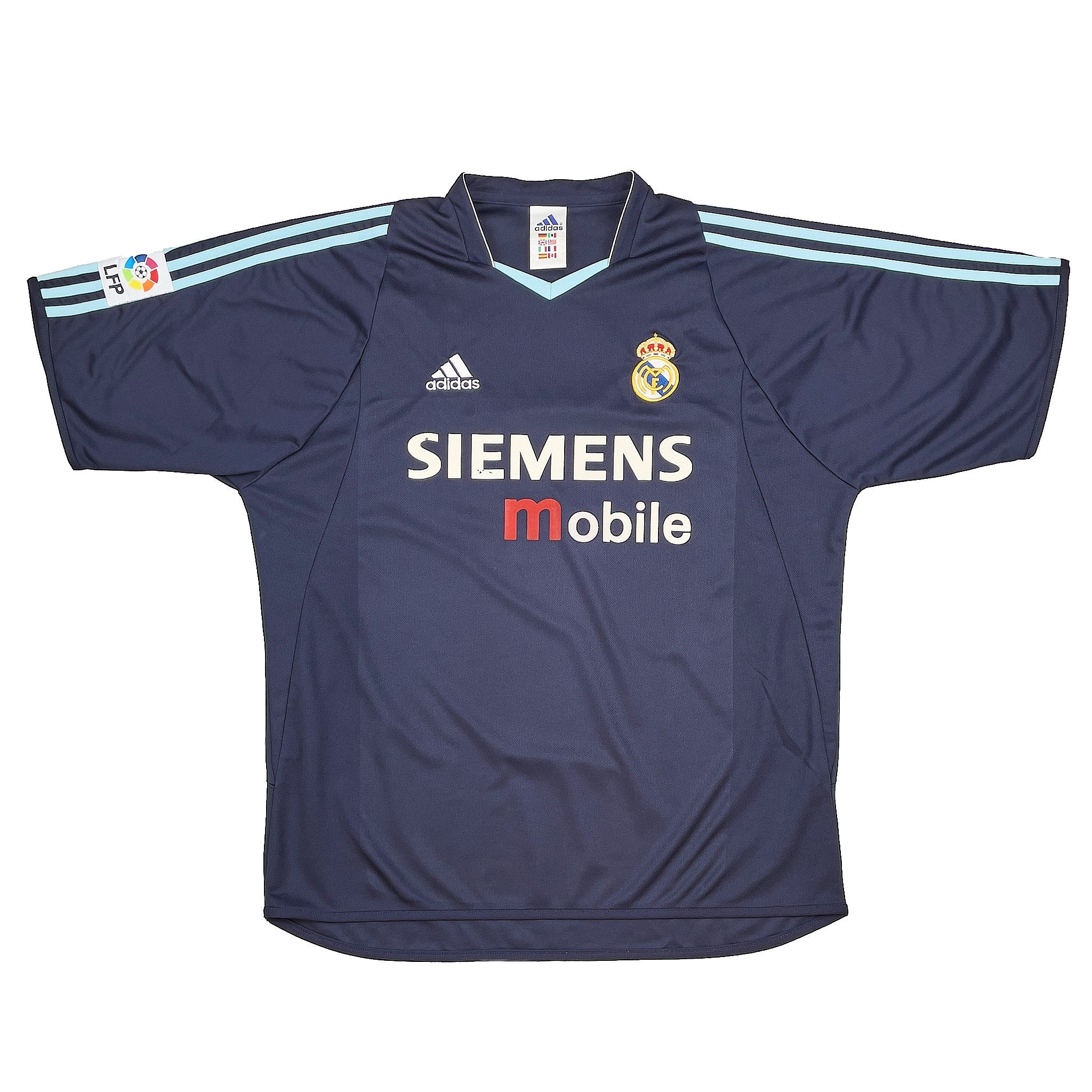 Buy 2003/04 REAL MADRID AWAY SHIRT (L) ADIDAS ~ Free worldwide shipping available ~ Authentic Vintage Football Shirts from Cult Kits