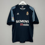 Shop 2003/04 REAL MADRID BECKHAM #23 AWAY SHIRT (XL) ADIDAS, classic football shirts, vintage football shirts & retro soccer jerseys at Cult Kits