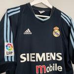 Shop 2003/04 REAL MADRID BECKHAM #23 AWAY SHIRT (XL) ADIDAS, classic football shirts, vintage football shirts & retro soccer jerseys at Cult Kits