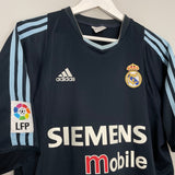 Shop 2003/04 REAL MADRID BECKHAM #23 AWAY SHIRT (XL) ADIDAS, classic football shirts, vintage football shirts & retro soccer jerseys at Cult Kits