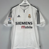 2003/04 REAL MADRID BECKHAM 23 *CHINESE TOUR* HOME SHIRT (M) ADIDAS - Cult Kits - Medium - Buy Vintage Football Shirts, Authentic Retro Football Shirts For Sale, Classic Football Shirts & Soccer Jersey
