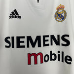 Shop 2003/04 REAL MADRID BECKHAM #23 HOME SHIRT (L) ADIDAS, classic football shirts, vintage football shirts & retro soccer jerseys at Cult Kits