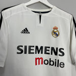 Shop 2003/04 REAL MADRID BECKHAM #23 HOME SHIRT (M) ADIDAS, classic football shirts, vintage football shirts & retro soccer jerseys at Cult Kits