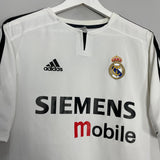 Shop 2003/04 REAL MADRID BECKHAM #23 HOME SHIRT (M) ADIDAS, classic football shirts, vintage football shirts & retro soccer jerseys at Cult Kits