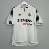 Shop 2003/04 REAL MADRID BECKHAM #23 HOME SHIRT (M) ADIDAS, classic football shirts, vintage football shirts & retro soccer jerseys at Cult Kits