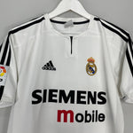 Shop 2003/04 REAL MADRID BECKHAM #23 HOME SHIRT (S) ADIDAS, classic football shirts, vintage football shirts & retro soccer jerseys at Cult Kits