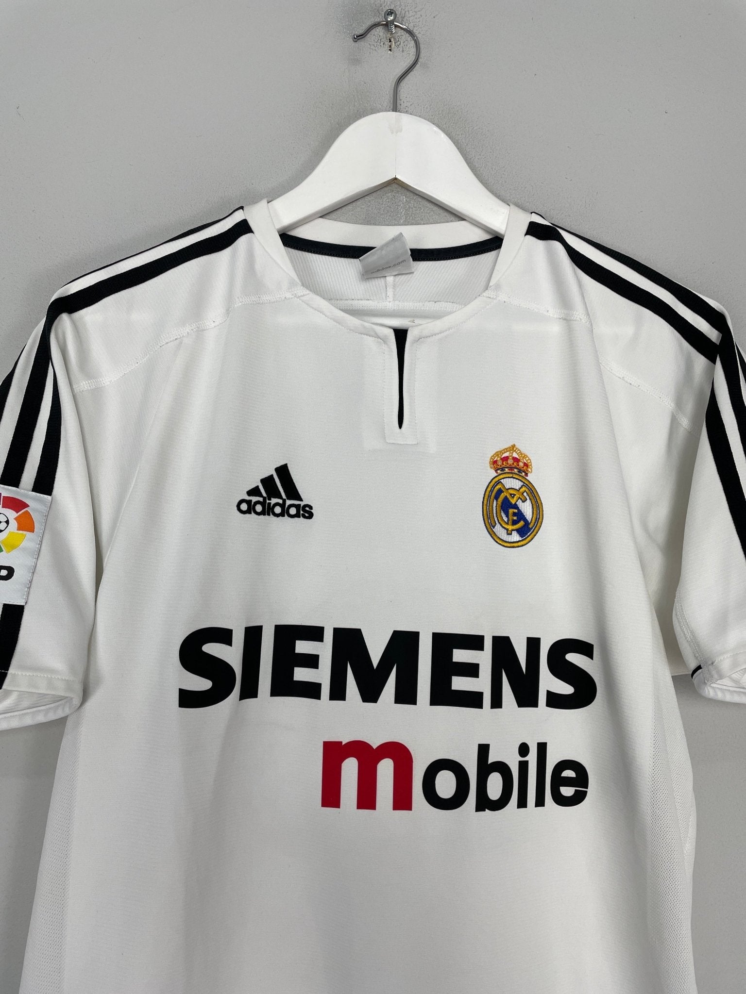Shop 2003/04 REAL MADRID BECKHAM #23 HOME SHIRT (S) ADIDAS, classic football shirts, vintage football shirts & retro soccer jerseys at Cult Kits