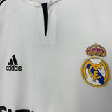 Shop 2003/04 REAL MADRID BECKHAM #23 *PLAYER ISSUE* HOME SHIRT (M) ADIDAS, classic football shirts, vintage football shirts & retro soccer jerseys at Cult Kits