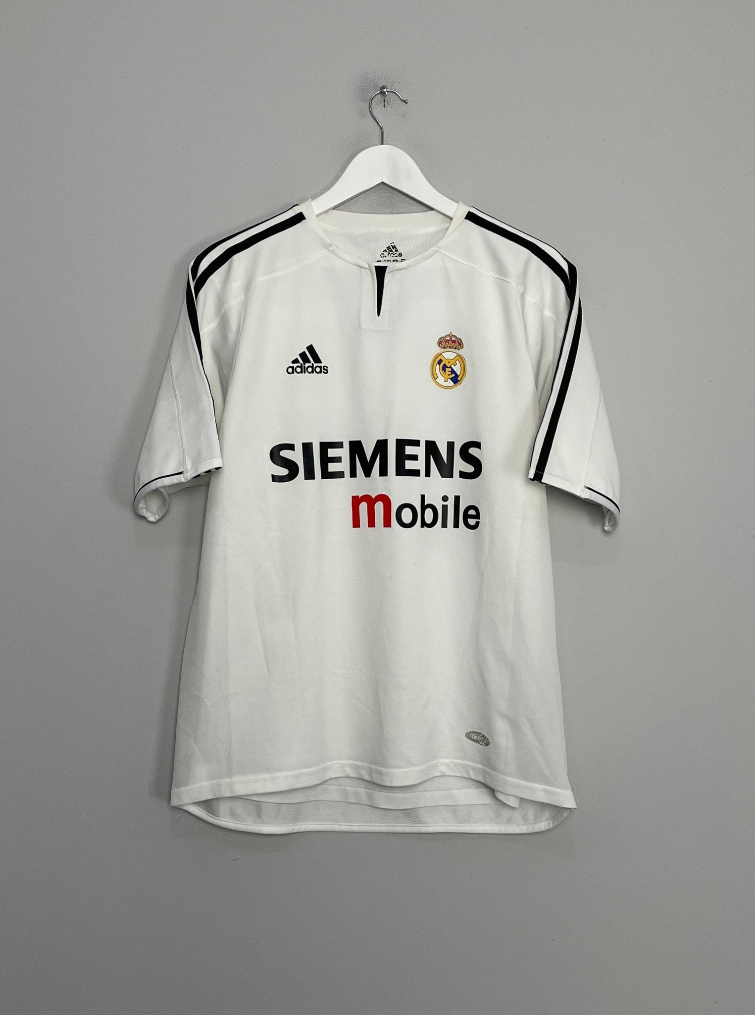 2003/04 REAL MADRID BECKHAM #23 *PLAYER ISSUE* HOME SHIRT (M