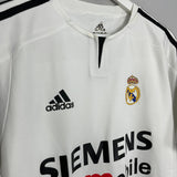 Shop 2003/04 REAL MADRID BECKHAM #23 *PLAYER ISSUE* HOME SHIRT (M) ADIDAS, classic football shirts, vintage football shirts & retro soccer jerseys at Cult Kits