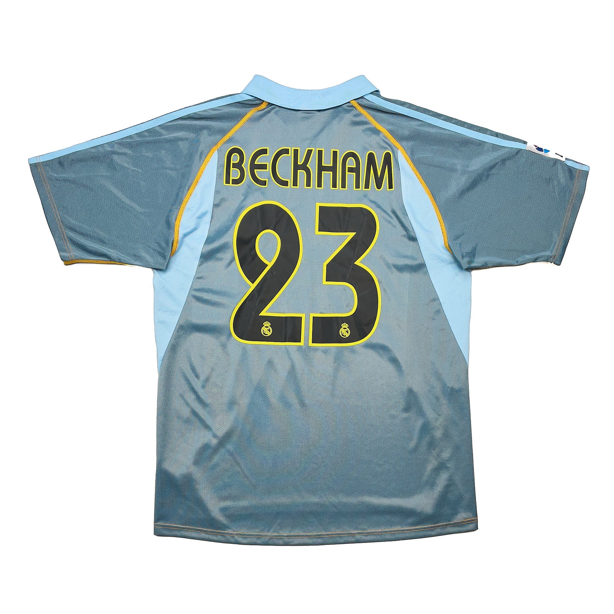 Buy 2003/04 Real Madrid Beckham 23 Third Shirt (M) Adidas ~ Free worldwide shipping ~ Authentic Vintage Football Shirts from Cult Kits