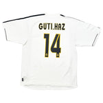 Buy 2003/04 Real Madrid Guti Haz 14 Home Shirt (L) Adidas ~ Free worldwide shipping ~ Authentic Vintage Football Shirts from Cult Kits