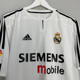 Shop 2003/04 REAL MADRID RAUL #7 HOME SHIRT (L) ADIDAS, classic football shirts, vintage football shirts & retro soccer jerseys at Cult Kits